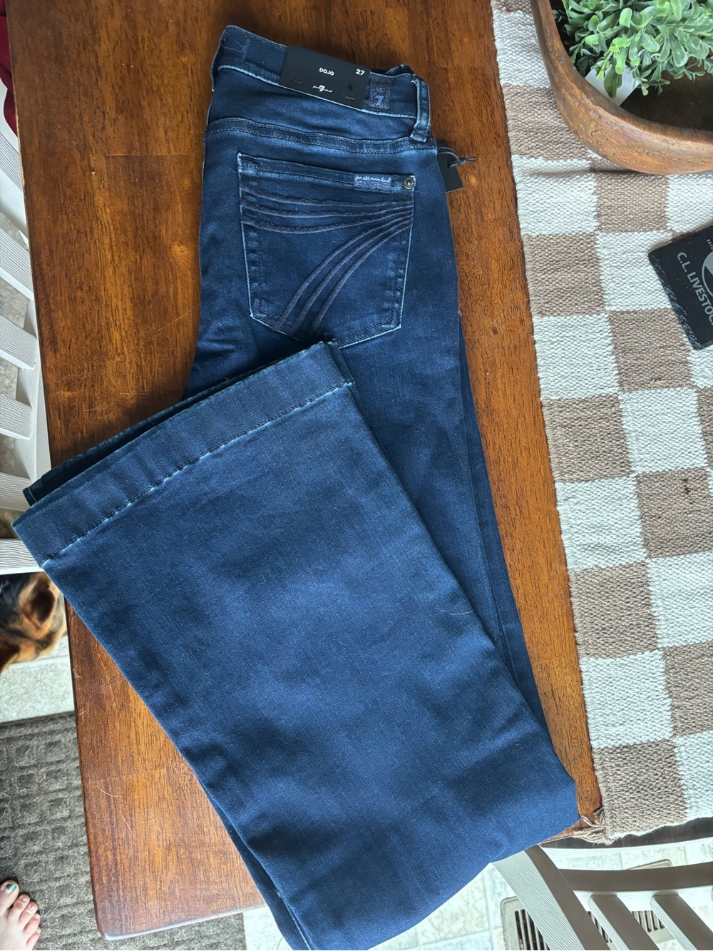 Dark Blue Women's Jeans - Classic Stretch Fit